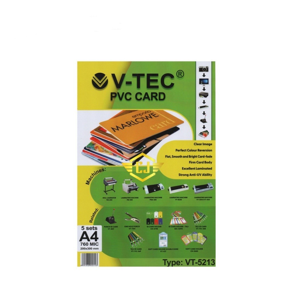 

V-TEC PVC VT-5213 5 SET