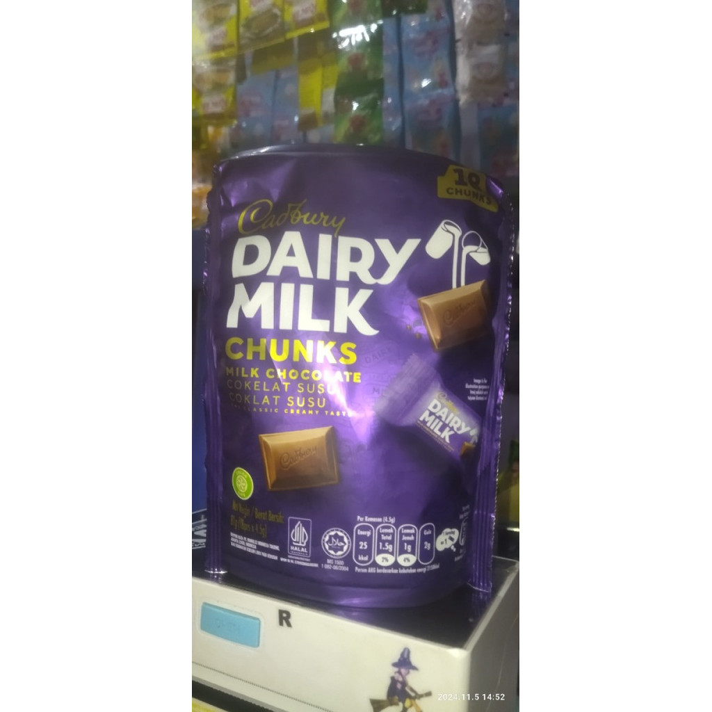 

Cadbury dairy milk mini 1pouch