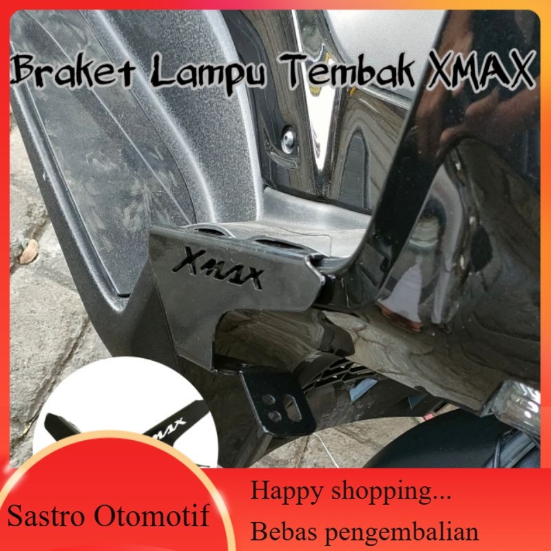 Braket lampu tembak Dudukan lampu tembak Yamaha motor Xmax 250 PREMIUM