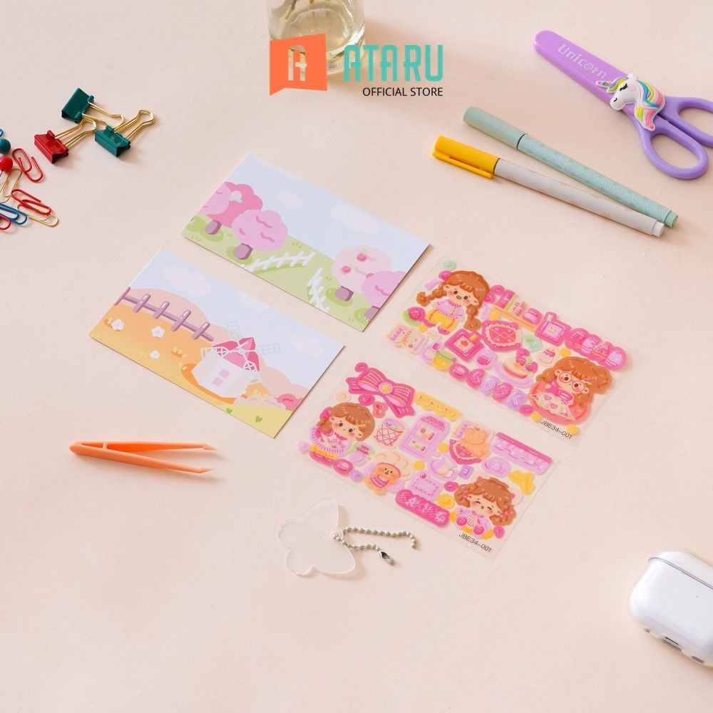 

Ataru Sticker Big Summy Chan Stiker Dekoratif Lucu Cute Stickers Deco Sticker Pack Journal Book