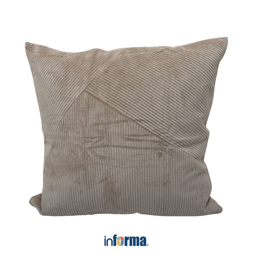 Informa 55X55 cm Sarung Bantal Sofa Cdr - Beige Cushion Cover Aesthetic Pelindung Bantal Sofa Pillow