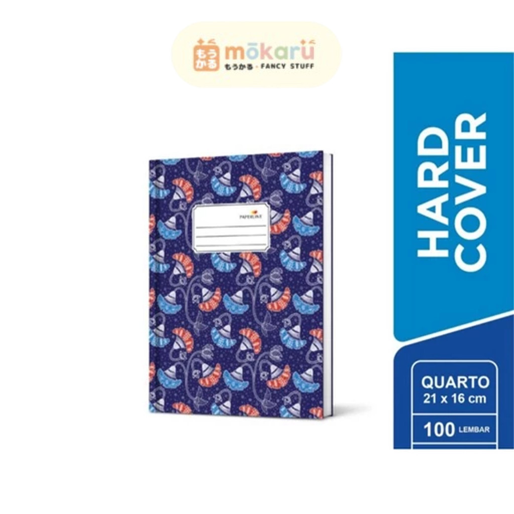 

Paperline Buku Hardcover Quarto/ Kwarto 100 & 200 Lembar Murah