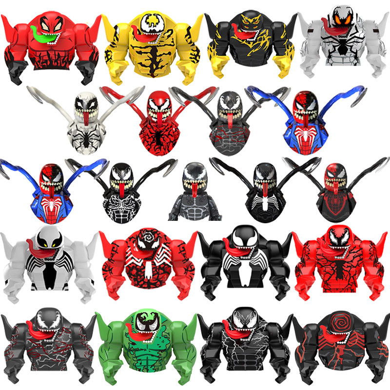 

Venom Blocks Bricks New AF327-AF322 For Toys Gifts New Mini Action Figures Children Building Blocks For Party Gifts