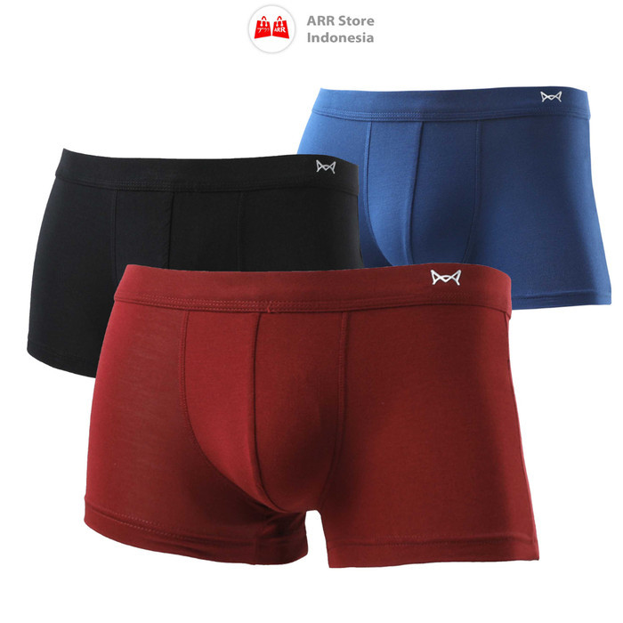 Celana Dalam Pria Boxer Bahan Modal Underwear Boxer Import Celana Dalam Dewasa Pria Premium
