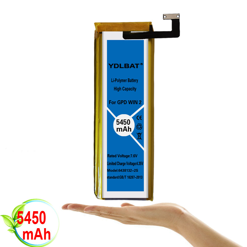 YDLBAT For GPD WIN2 WIN 2 battery  for GPD WIN 2 Handheld Gaming Laptop Windows 10 System 8GB RAM Mi