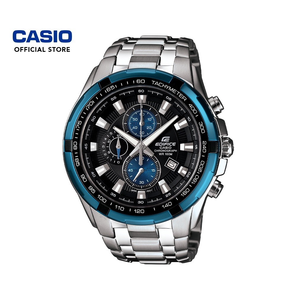 CASIO EDIFICE EF-539D Standard Chronograph Men's Analog Watch Stainless Steel Band