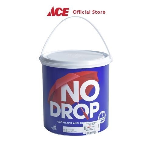 No Drop 4 Kg Cat Dinding Waterproof - Abu-Abu