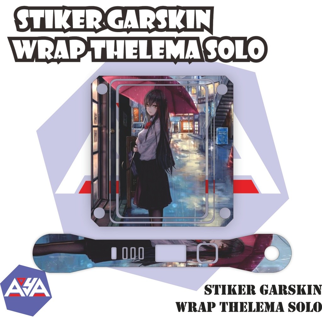 ⭐⭐⭐⭐⭐ SKIN Garskin Thelema Solo 100w anime 1 /  request garskin wrap sticker
