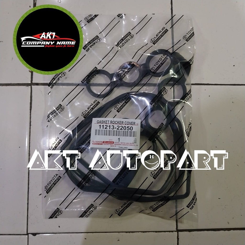 Gasket Packing tutup klep Valve paking cylinder head cover Toyota Corolla Altis Wish Original