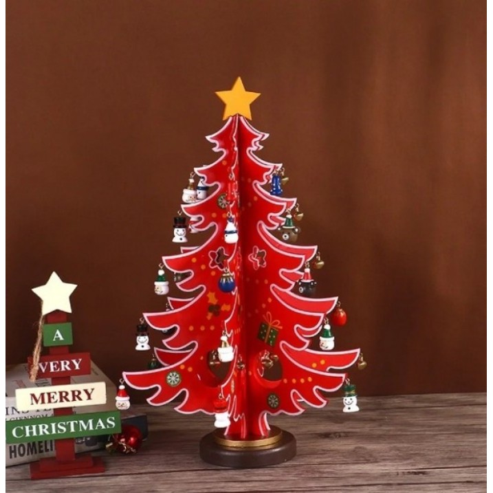 

Hiasan Pohon Natal Rakit Sendiri by Platefulnco - small merah