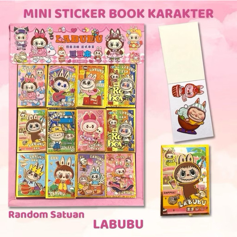 

STICKER MEMO MINI KARAKTER LABUBU SANRIO