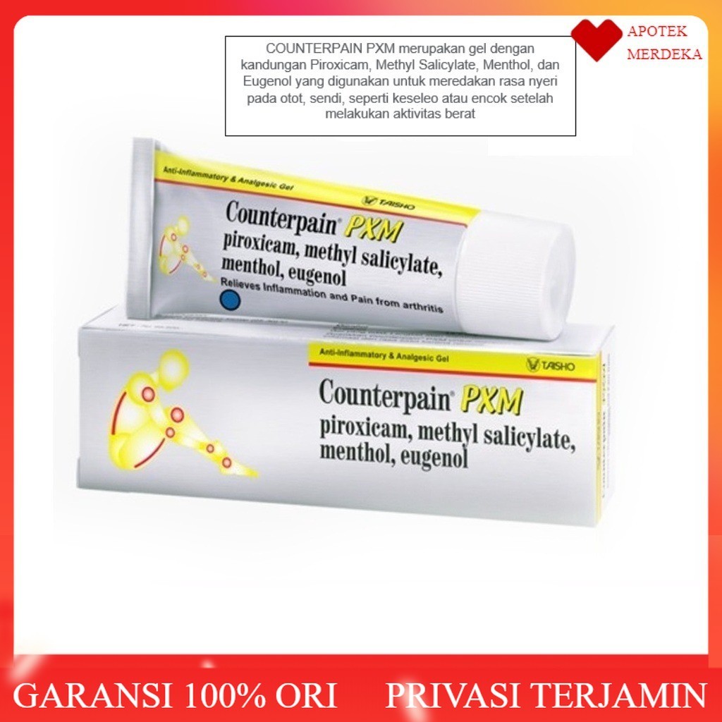 Counterpain PXM Gel 25 gram