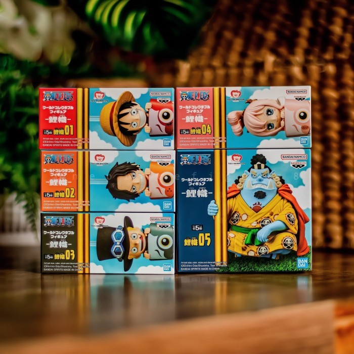 WCF ONE PIECE KOINOBORI SET OF 5