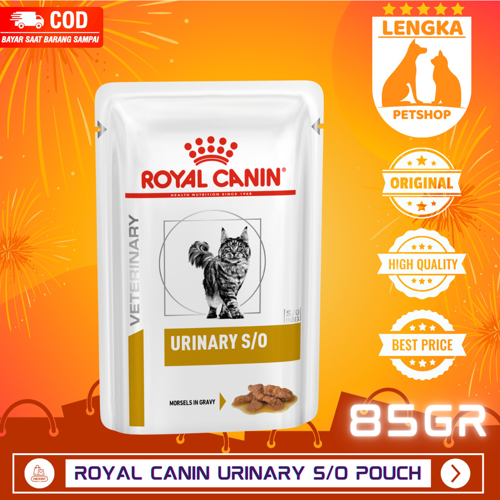 Royal Canin Urinary S/O pouch - makanan basah kucing