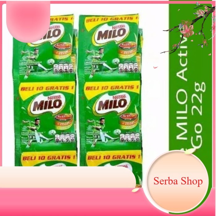 

Milo Sachet 22gr Renceng (11 Sachet) / milo renteng