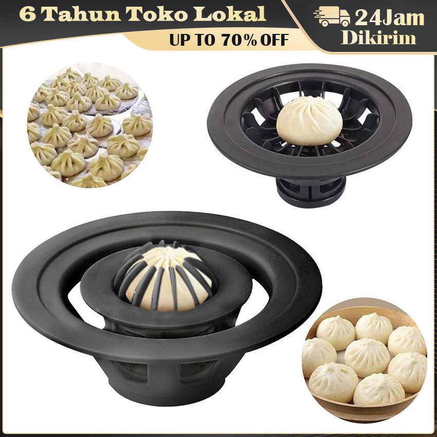 Mold Cetakan Bakpao / Alat Pembentuk Bakpau, Mantau, dan Dimsum untuk Kreasi Roti Kukus Kecil