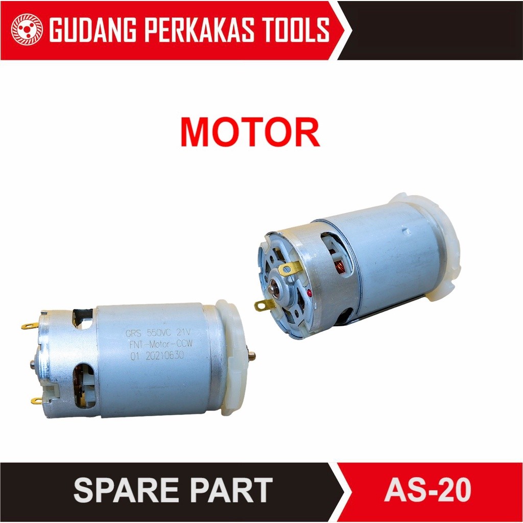 Bull Dinamo motor mesin bor cordless AS-20