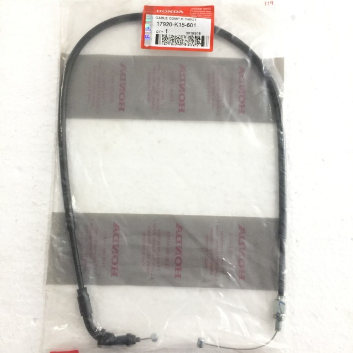 Kabel Gas B CB150R 2018 ORI AHM 17920K15601 berkualitas