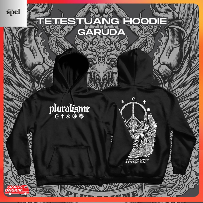 Kaos Kekinian / Tetestuang Hoodie Garuda Pluralisme | Kaos Pluralisme | Humanity Above Religion