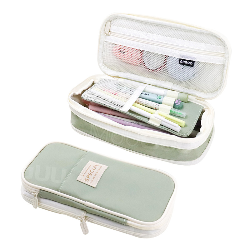 

Pencil Cases Bags Large Capacity Storage Pouch Holder Box for Girls Office Student Stationery Organizer School Supplies