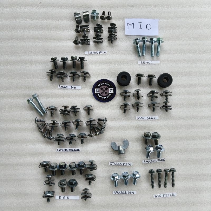 Baut Mio soul fullset / Baut Mio soul karbu full body / Baut Mio soul fullset full body