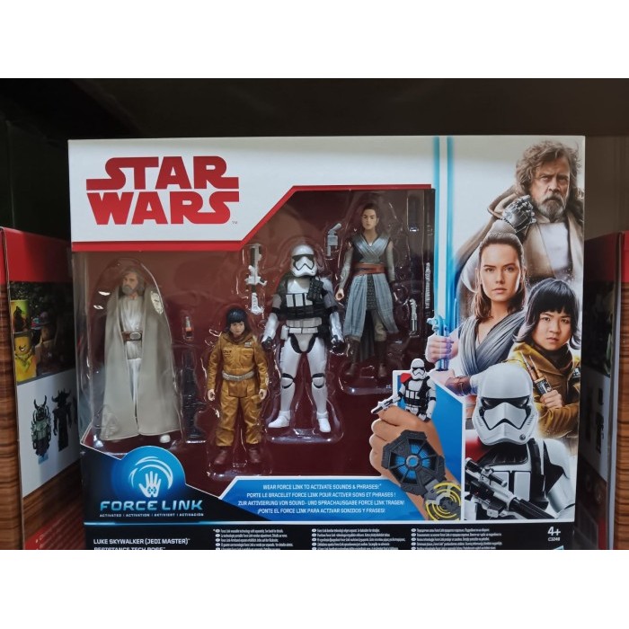 Hasbro STAR WARS Force Link Action Figures Complete Set of 4 Kohls Exclusive