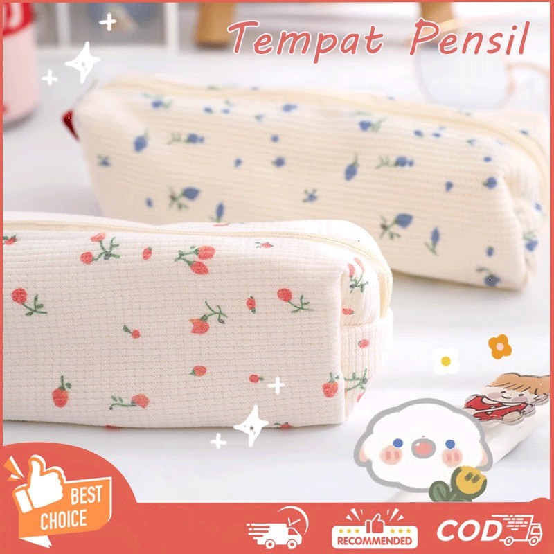 

Tempat Pensil Motif Bunga Kotak Pensil Imut Kotak Tas Pensil Sederhana Tas Pensil Yang Modis