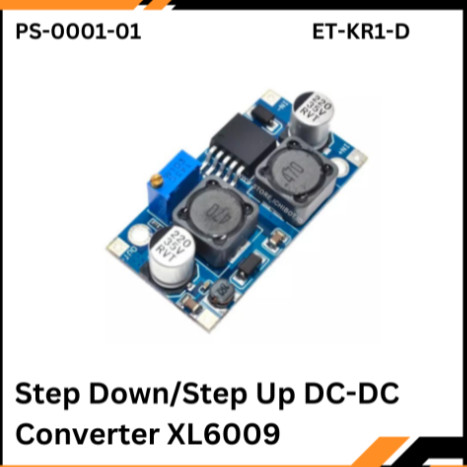 XL6009 Auto Boost Buck Adjustable Step Up Step Down DC to DC Converter / XL6009 Auto Boost Buck Adju
