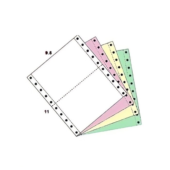

best -Kertas Continuous/Continous Form 4 Ply Bagi 2, 4 Rangkap K4/2 NCR PMKH