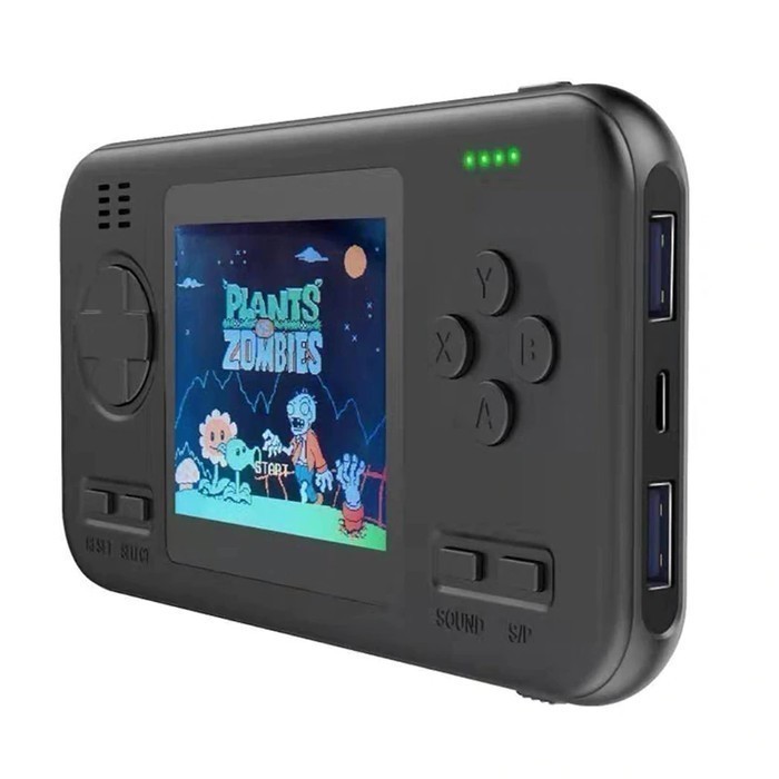 BEST -GAME POWER J01- NUG Game Console Portable With Powerbank 8000mAH - Hitam