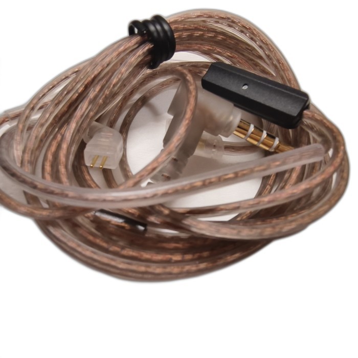 KZ High Purity Oxygen Free Copper Upgrade Cable kabel with Mic 0.75mm - Type B