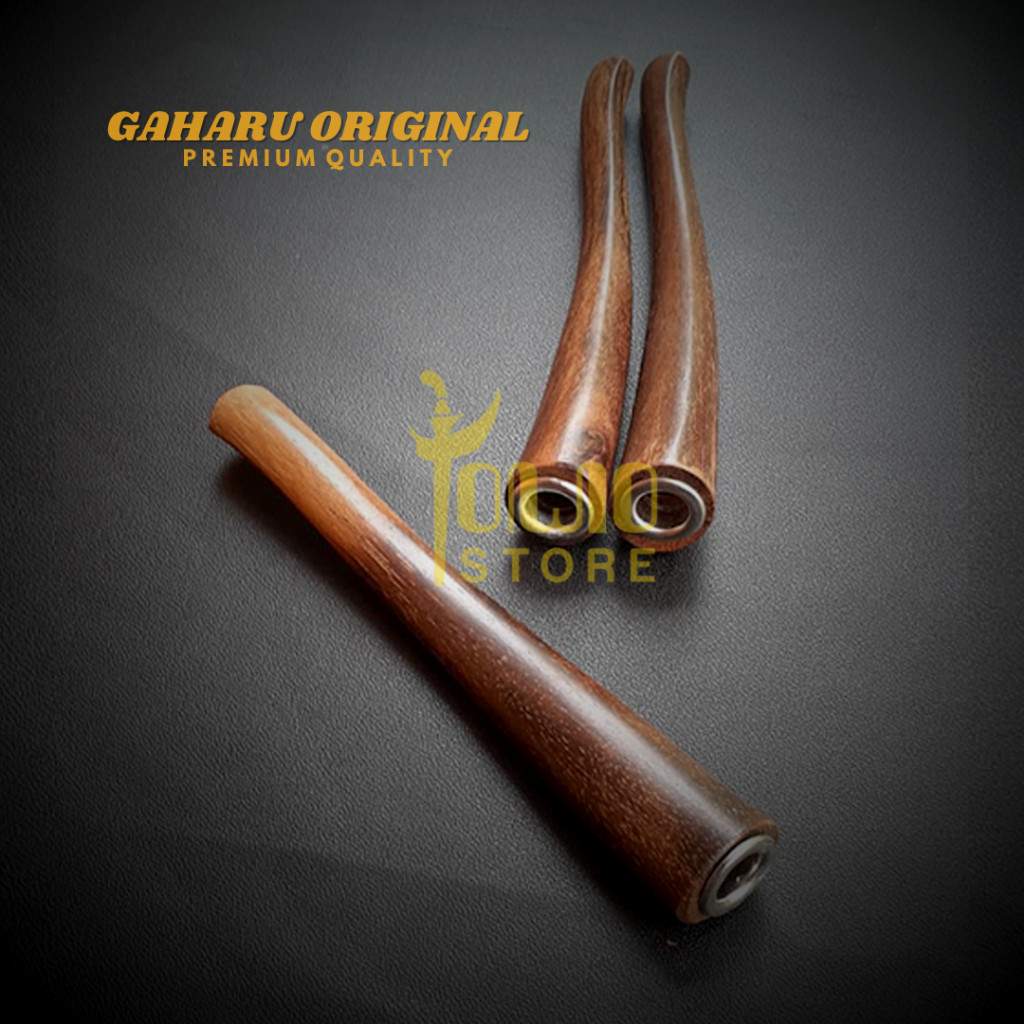 jowostore - cangklong kayu gaharu 100% asli once pipa gahru original