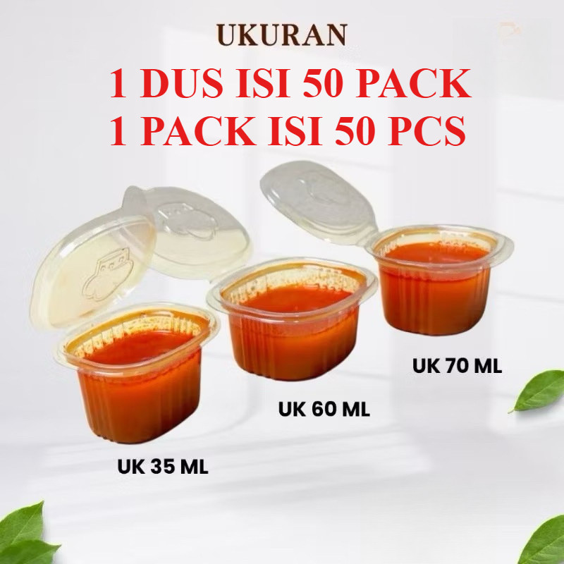 Mika Cup Pudding Tutup / SSY Mika Pudding Tutup Sambung / Mika Cup Pudding Tutup / Cup Pudding Tutup