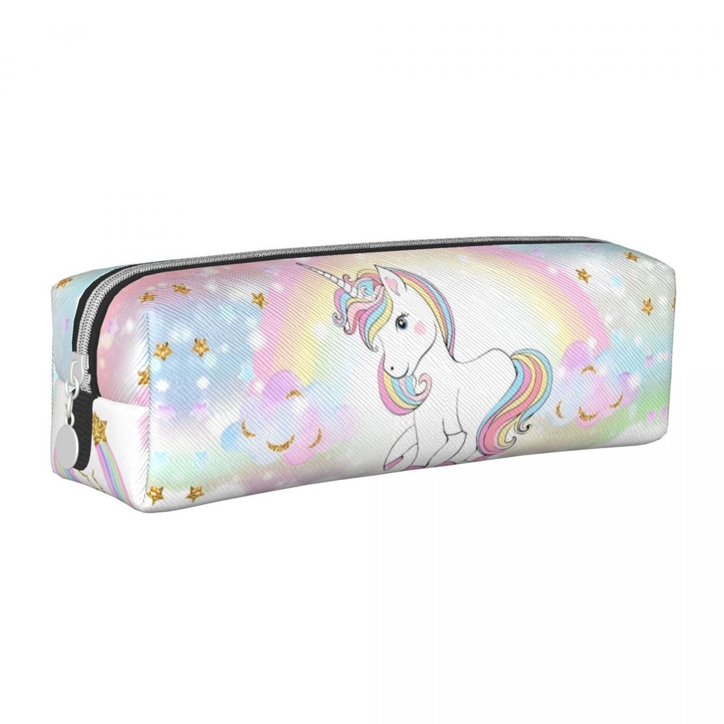 

Cartoon Unicorn Pencil Case Fun Cute Pen Bag Girl Boy Big Capacity School Supplies Zipper Pencil Box