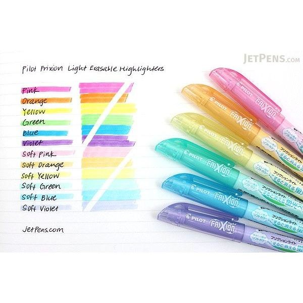 

PILOT Highlighter Frixion Isi 6Pcs / Stabilo Penanda Frixion SFL-60SL