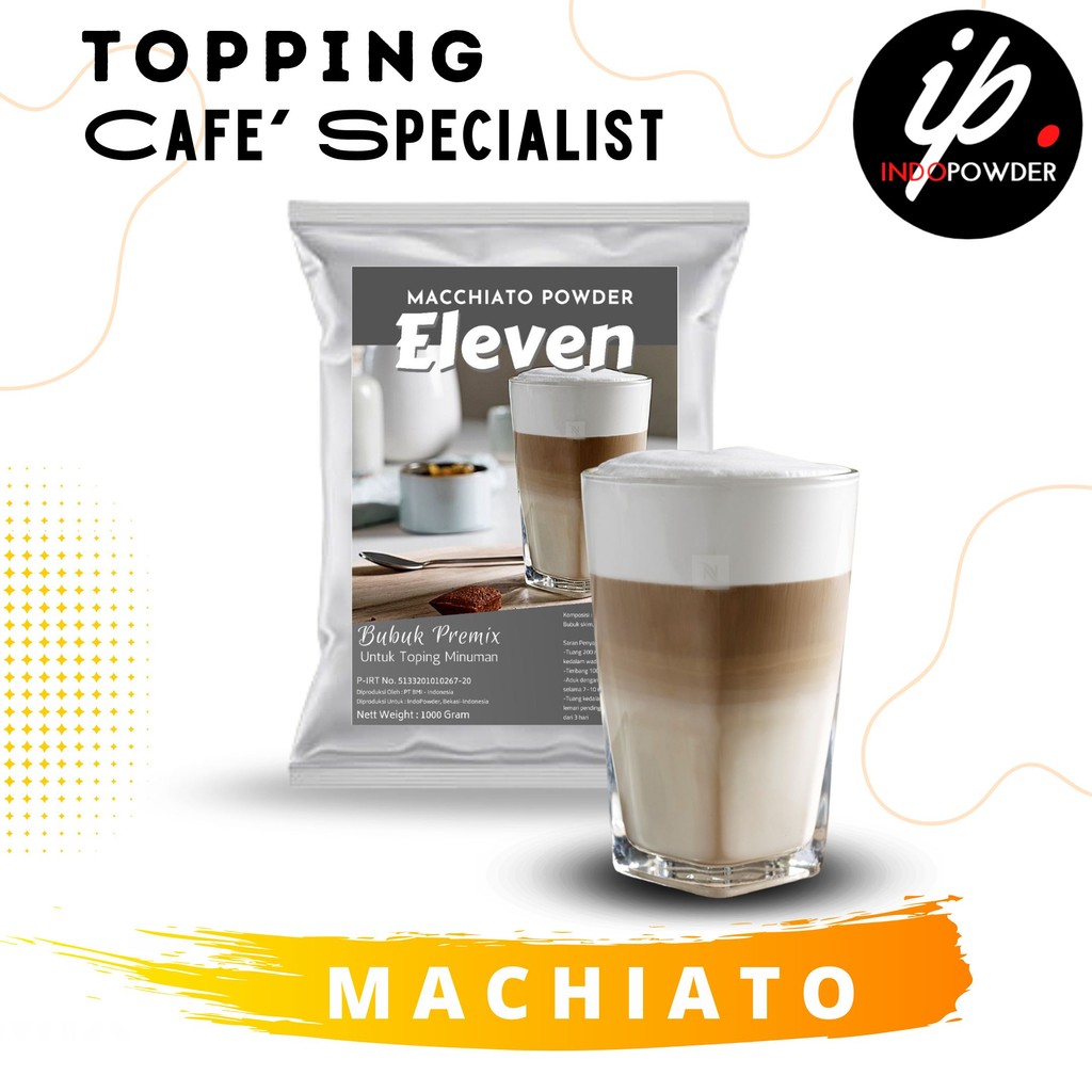 

IP Bogor - MACHIATO / MACCHIATO bubuk 1Kg untuk Topping dan Bahan Tambahan Minuman
