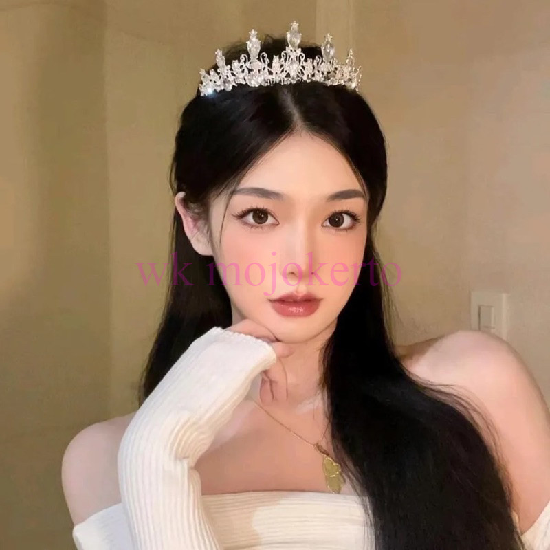 Mahkota Tiara Pengantin Wisuda Polita Mahkota Hijab & Non Hijab