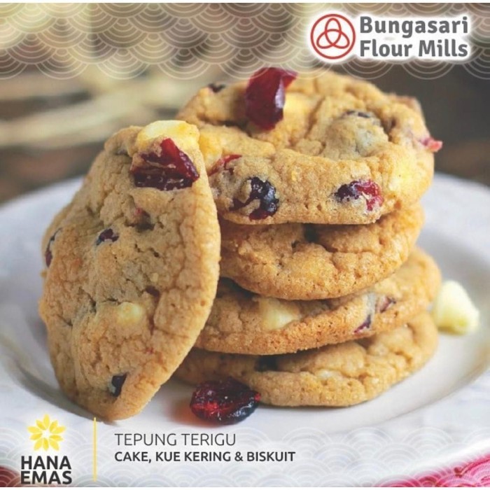 

HANA EMAS Tepung Terigu untuk Cake, Kue Kering & Biskuit 10 X 1 KG