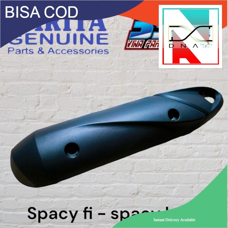 Tameng Knalpot Spacy Karbu Spacy Fi Tutup Knalpot Spacy