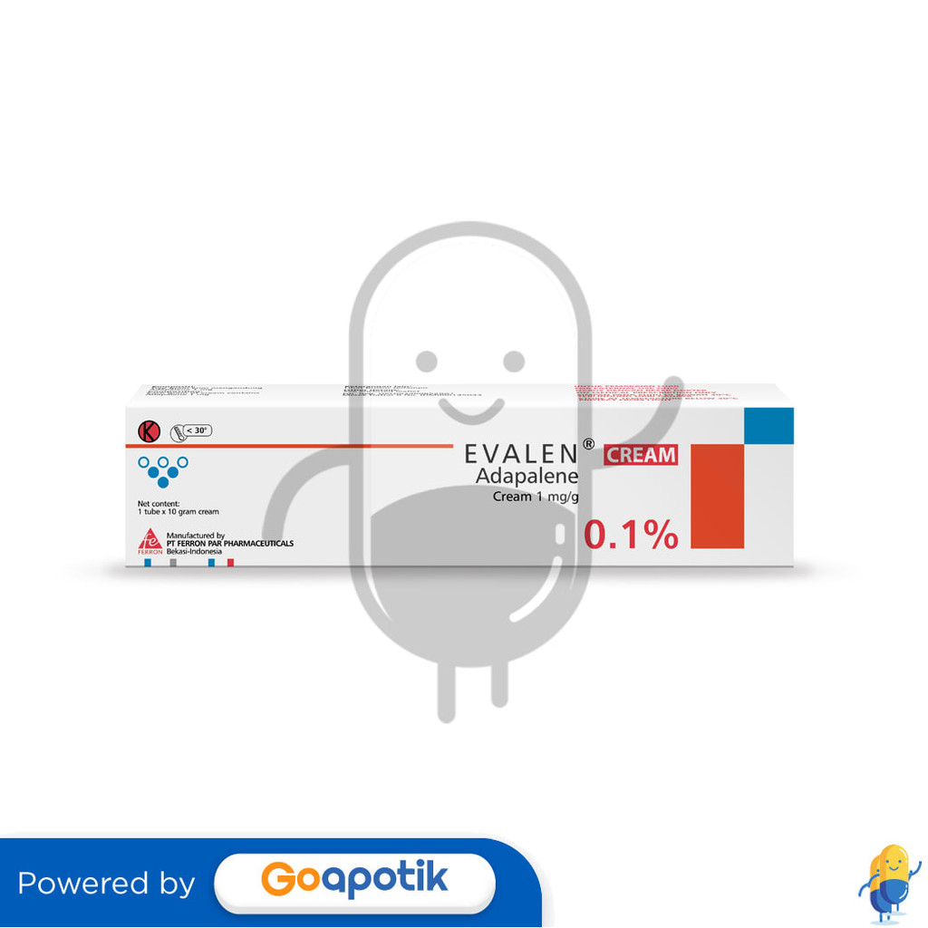 Evalen 0.1% Cream 10 Gram Tube
