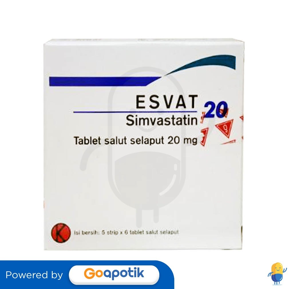 Esvat 20 Mg Box 30 Tablet