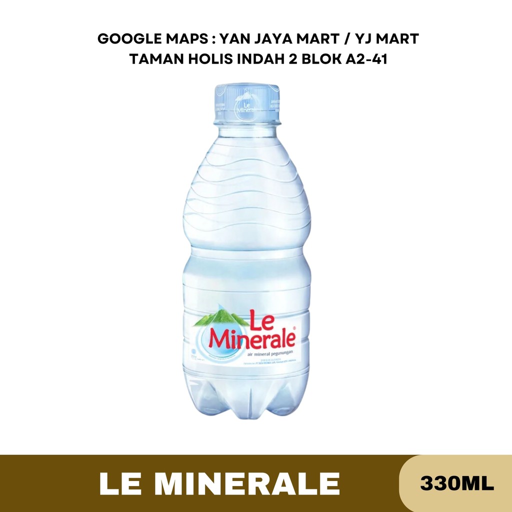 

Le Minerale Water / Air Minum / Air Mineral / 330ML / 1PCS