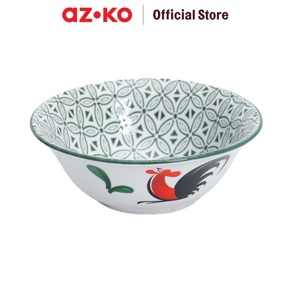 AZKO Kopin Porcelain 12.7 cm Mangkuk Saji Kukuruyuk Kawung Kps-5B Mangkok Makanan Food Grade Wadah H