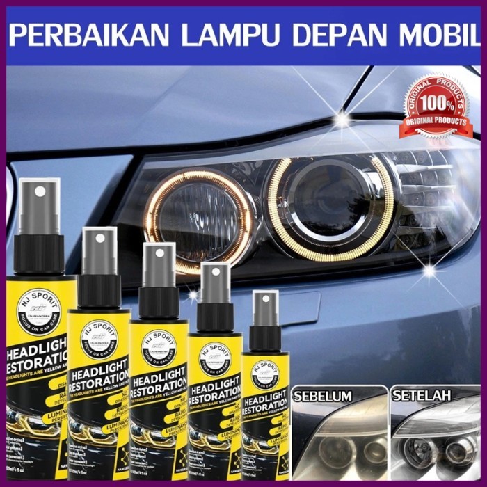 Pembersih Kaca Lampu Mobil Kusam