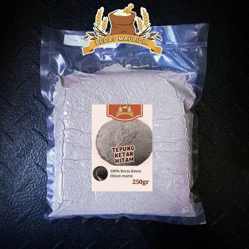 

Tepung Ketan/Tepung Ketan Hitam 250gr Vacuum Lebih Tahan Lama Tanpa bahan pengwet (Maulidia)