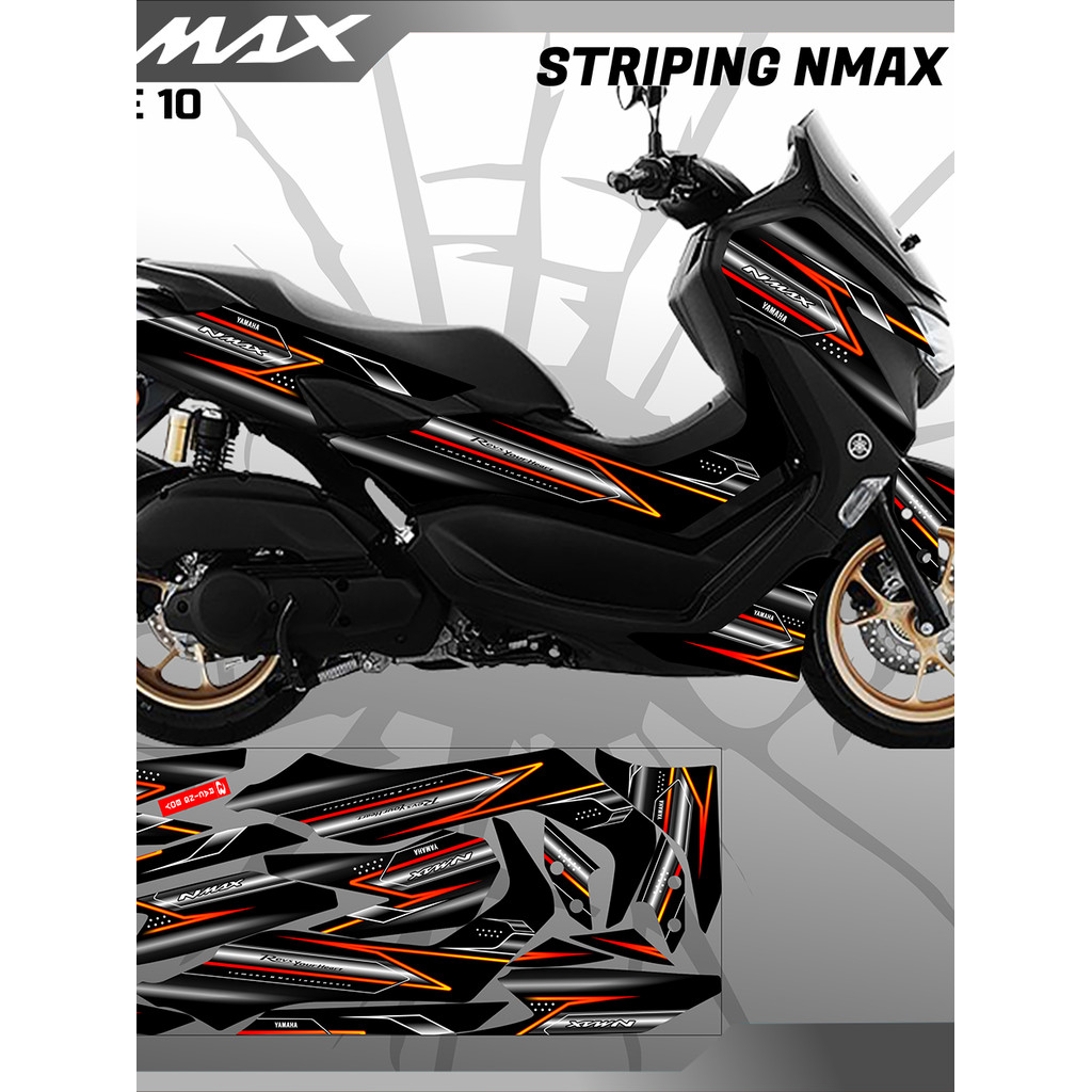 CUTTING STIKER VARIASI SIMPLE NMAX NEW STIKER MOTOR YAMAHA NMAX DENGAN VARIAN KEREN