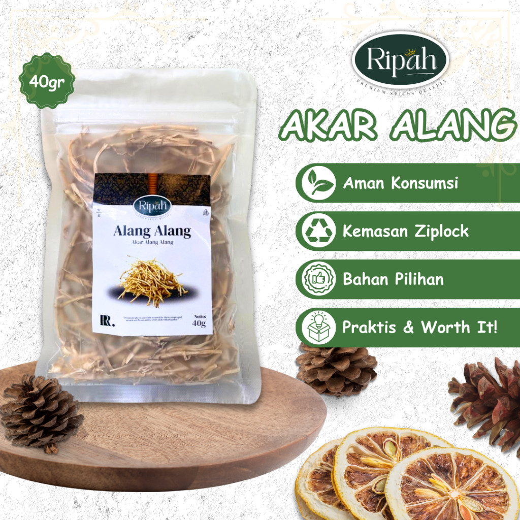 

40gr Akar Alang Alang / Cogon Grass / Rempah / RIPAH REMPAH PREMIUM QUALITY