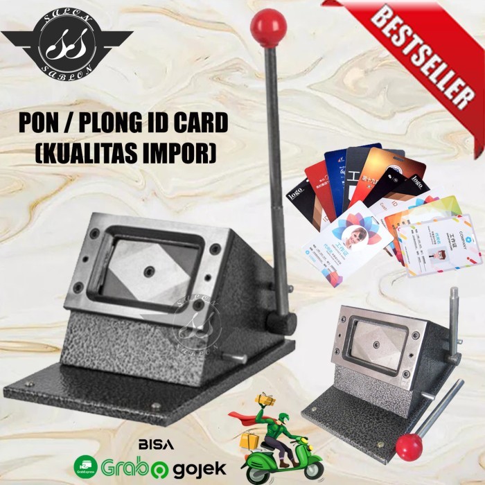 

[New Collection] Mesin Pon ID Card / Plong ID Card / Pemotong