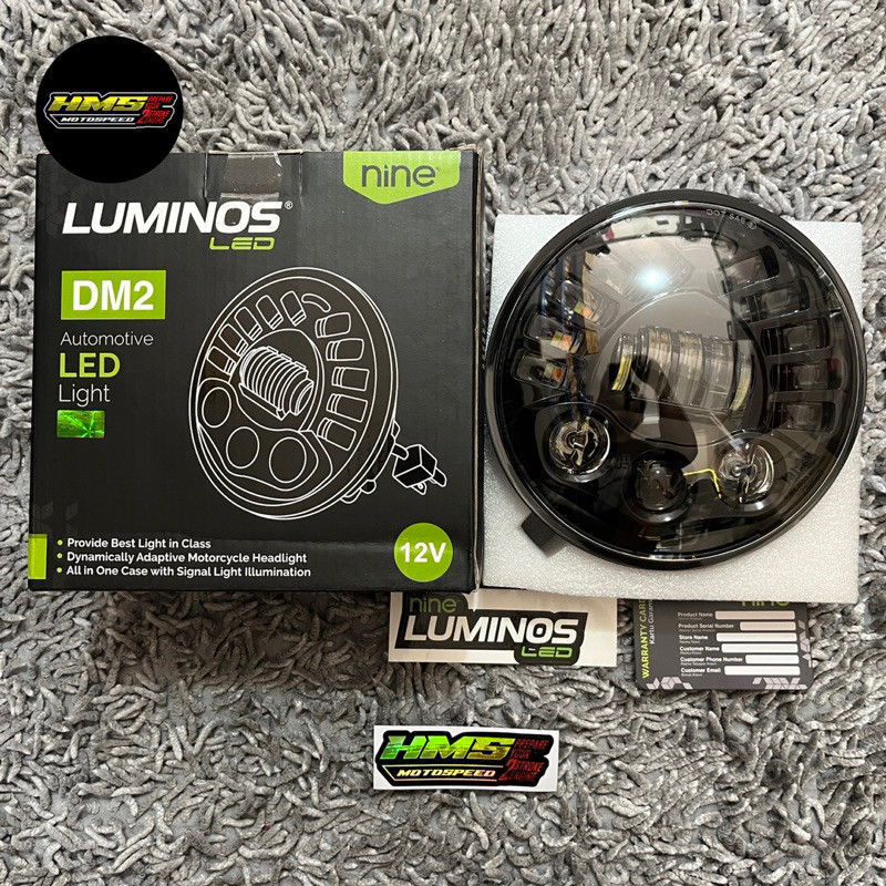 PROMO SHOPEE TERMURAH BILED DAYMAKER Lampu Daymaker Luminos 7 inch inci Dm2 warna putih