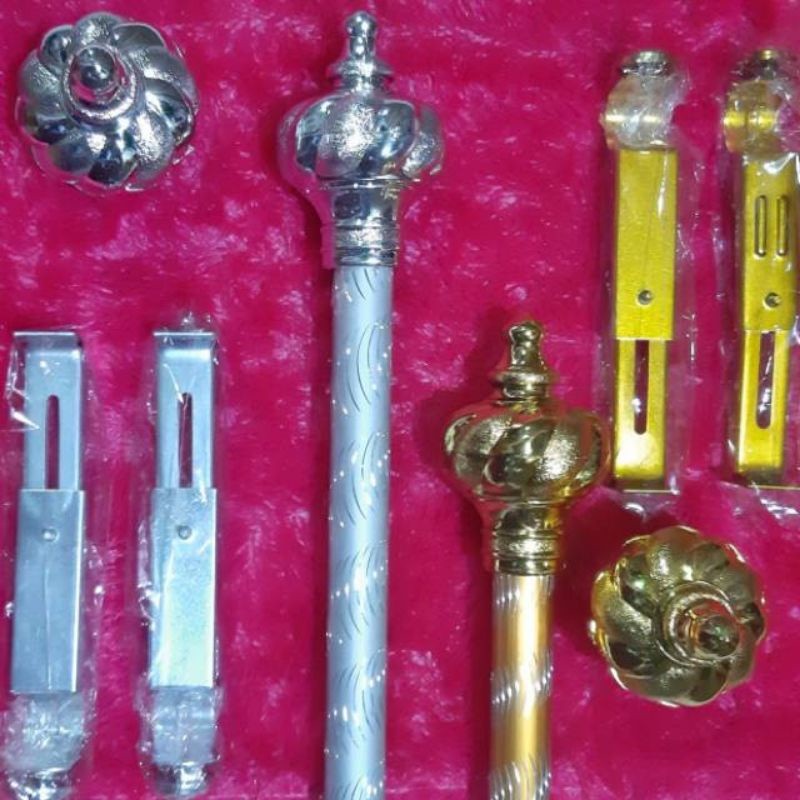 Besi Gorden-Tiang Gorden/ Batang Gorden Full Set,Batang Gorden/Hordeng/ Minimalis Murah